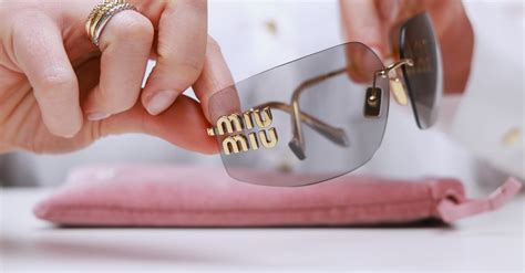 fake miu miu glitter sunglasses|How To Spot Fake Designer Sunglasses – Fashion Eyewear UK.